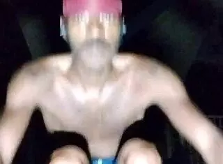 Pretty Athletic Woman Works Out in Park with Father in Law and Uncle