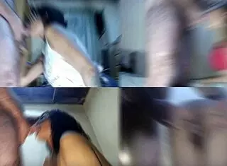 Marianna, the whore, gets her face fucked and swallows cum in amateur blowjob