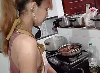 wow, teacher lets me lick and fuck her wet pussy!