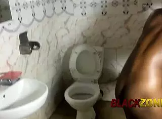 hot stepmom plays with stepson in bathroom during casting interview