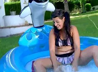 拉丁业余卡米娜·奥德纳被肛交并张开