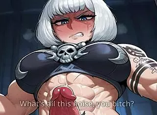 prison guards train your throat with oral femdom and joi