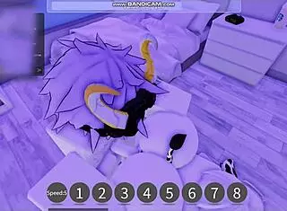 She asked me to fill her with milk in Roblox!