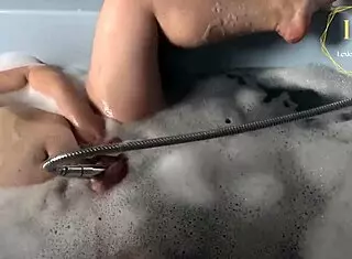 Lexie Grants Teases in Bathroom with Chubby Body and Anal Play