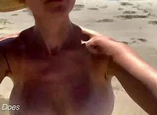 wife walks around public beach fully nude, what happens next?