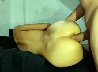 Bold Hard Anal Sex with Extreme Cumshot on My Friend's Girlfriend Outdoors