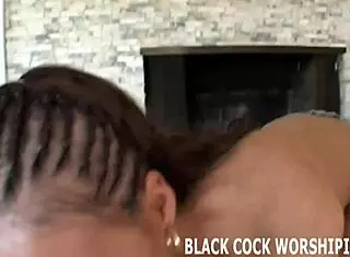 watch me take big black stranger's cock in every hole pov