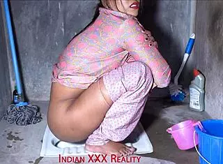 Happy new year in the indian bathroom!