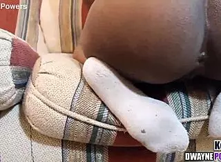 amateur petite teen shows off her perfect black ass