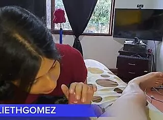 Hidden Cam Catches Cheating Blonde Wife In Lingerie With Loud Orgasms