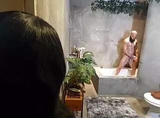 he says, 'i caught you jerking off, now fuck me'