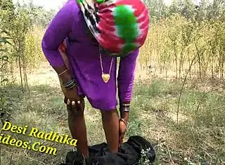 Japanese Ranch Outdoor Sex with Indian Asian Couple in Country Setting