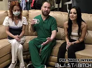 Blaire Celeste Sucks Dick And Gets Pussy Blasted With Cum In Pov