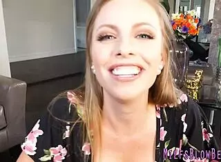 Sexy Milf Receives Intense Facial Sucking