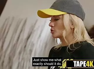 Petite Courier Milf Meets Young Dude After Delivery Mishap