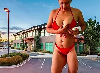 Preview Of Stripping And Masturbating In Parking With Agarabas And Olpr