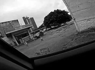 Woman Shows Pussy in Parking Lot, Doorman Wants to Fuck