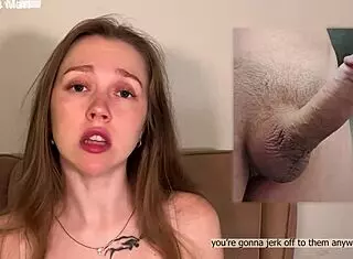 Red light green light game turns into encouraged bi Russian joi with dominant goddess instructions