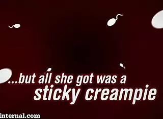 Skinny Teen Slut Takes Huge Creampie From Horny Pool Guy Accident