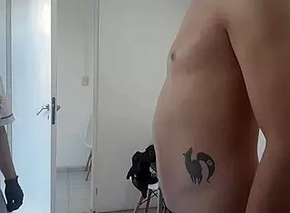 latina gets laser hair removal with eddie queens