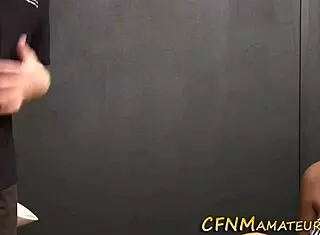 classy amateur gives hj