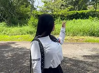 Colombian college girl cheats on boyfriend with stranger in passionate sex.