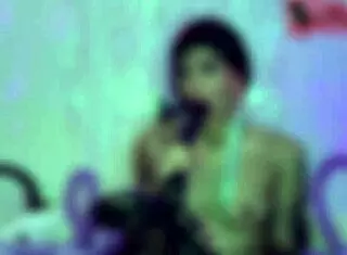 Look At This Emo Slut Playing With Balloons!