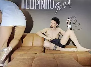 couldn't hold back and enjoyed time with my cousin