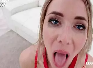 polina maxim takes double anal creampie balls deep dap gapes swallow action gio1418 wow 🍑🍆💦