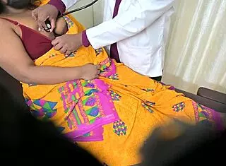 Doctor gets too handsy with lady patient during checkup, leading to unexpected intimate exam in hospital