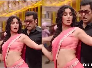 Katrina Kaif's boobs shake in slow motion jumps.