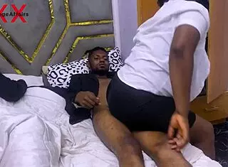 I feel so horny fucking my big ass stepdaughter when her big boobs teen friend joins in wet doggystyle