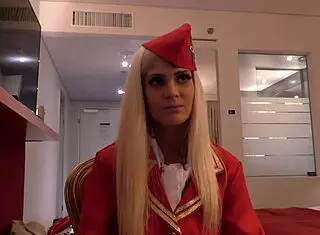 Air Hostess Candee Licious Excels!