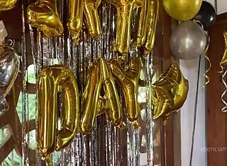 Whoa, best birthday with huge cock filling my ass with milk – total spoiler alert! 😈🍆