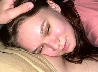 late night cream session with my stepdaughter 😏💦