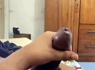 my stepmom jerked me off with her hands before school in homemade clip