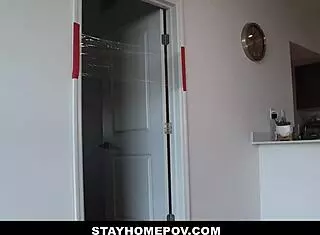 pranking and fucking my fat ass stepsister during quarantine