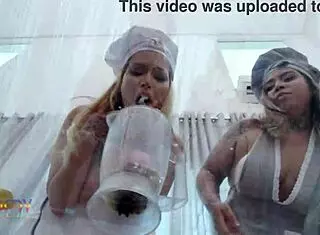 uh, i mean these naughty chefs larissa leite and victoria dias get assfucked by dodo pitbul with anal fisting rimming and pee drinking in p-sluts vol 40.