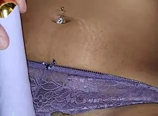 vered wifey teases in bedroom with purple lingerie tight latina pussy vibrator handjob and wet licking