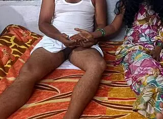 Youranitha Shares Indian Village Couple Homemade Missionary Session with Creampie