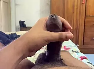 my stepmom jerked me off with her hands before school in homemade clip