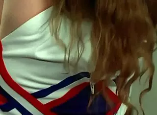 Why Does Redhead Babe in Fishnets Ride Cock with Gaping Asshole and Deepthroat in Bedroom Cowgirl