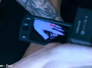 hey i'll give you permission to warm up these feet with deep licking and tickling 😏🦶 submissive redhead bondage fun