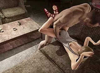 fallout 4 marie rose gets fucked hard in public blonde action