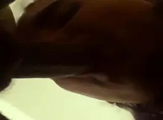 Amateur Mommy Performs Detailed Blowjob on Cachorra in Repeated Intense Oral Action Sequence