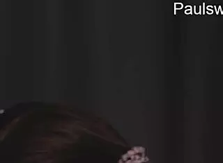 PIGTAILS MISTRESS BEATS A GUY HARD IN THE BALLS AND FUCKS HIM WITH A STRAPON