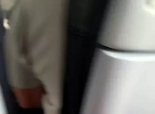 This teen amateur flashes her cute brunette pigtails on the airplane. She gives a quick public handjob leading to huge cumshot in just two minutes.