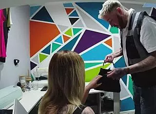 Shoplifting Slut Lola Eastking Shows Big Natural Tits in Dirty Talk Roleplay as Nerdy Wife in Pov Scene