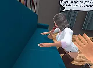 Aida invites viewers to uncover her secret therapy experience in virtual reality setting