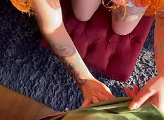 a amiga da minha sobrinha veio visitar mas fodeu comigo na cama com boquete e cowgirl 🔥😈